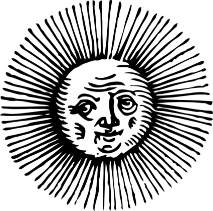 Download Old Sun clip art Vector Free
