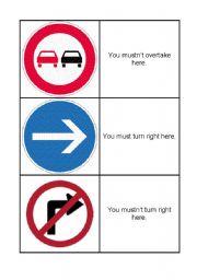 English teaching worksheets: Must/mustnÂ´t
