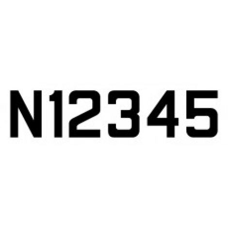 Wag-Aero 12" Straight "N" Stencil for Fabric Aircraft - Stencils ...