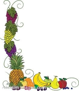 Food Clipart Border - Free Clipart Images