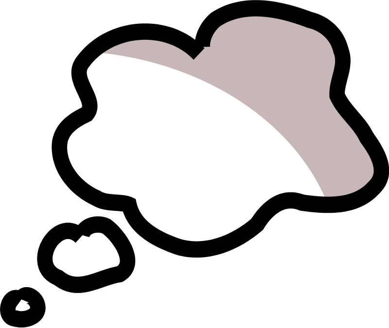 Clipart - Thinks