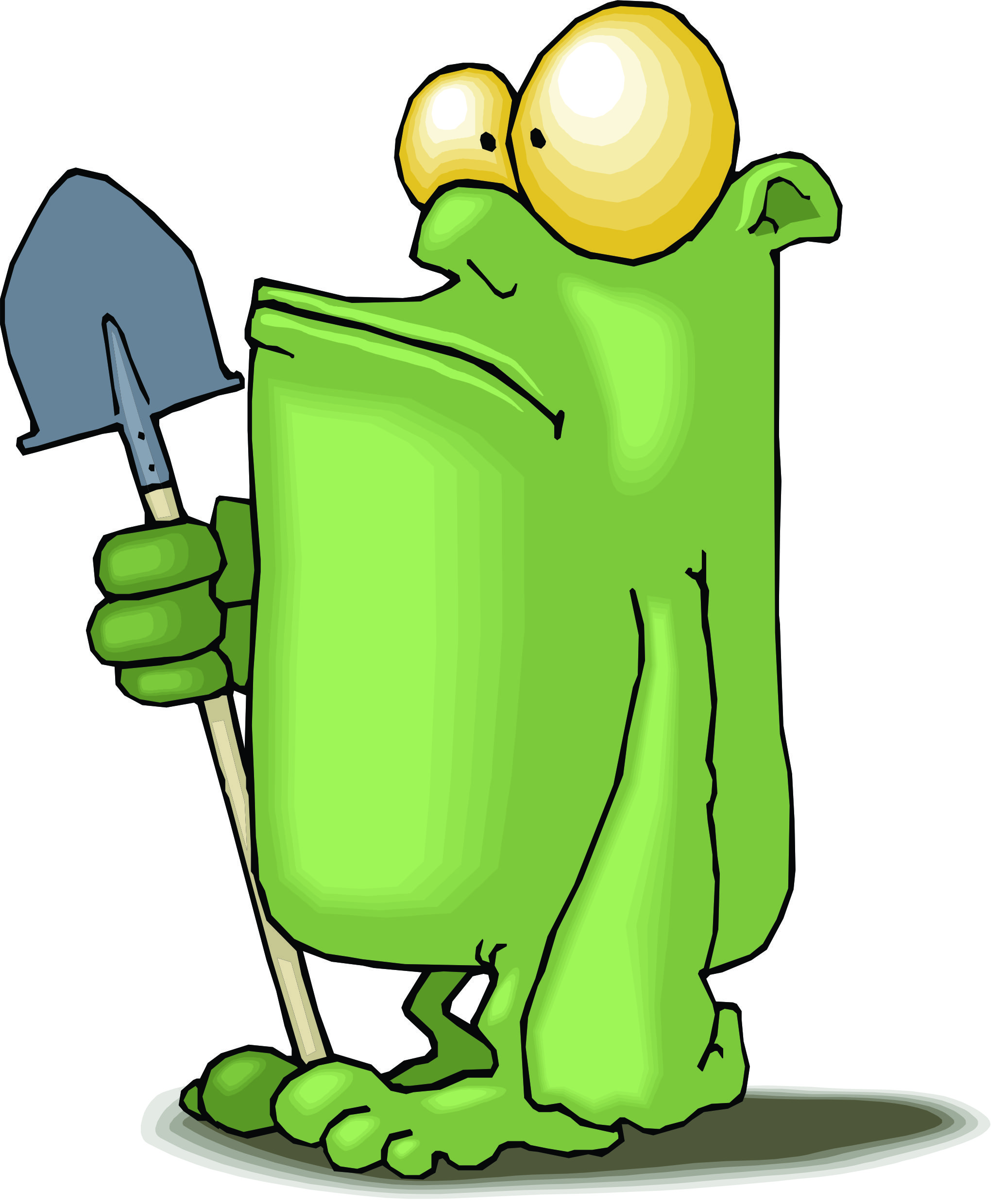 Cartoon Shovel