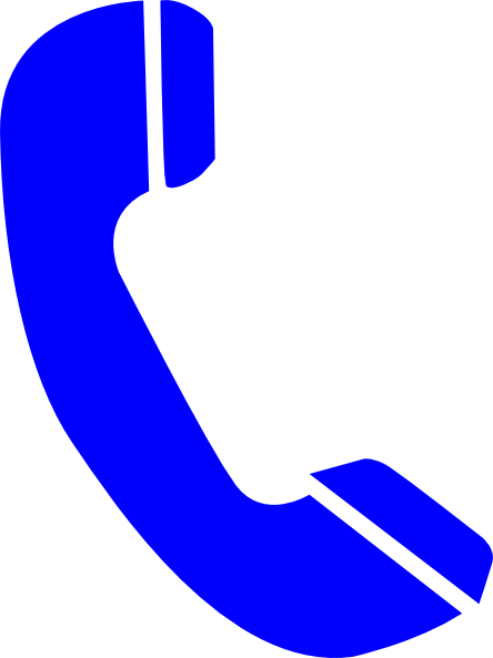 Phone Blue Clip Art - vector clip art online, royalty ...