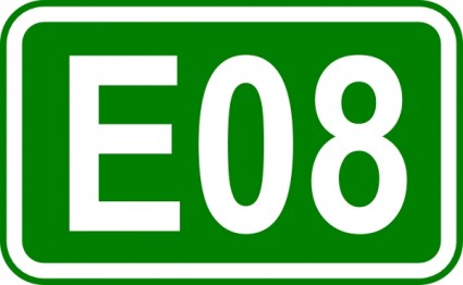 Street Sign Label E08 clip art Vector clip art - Free vector for ...