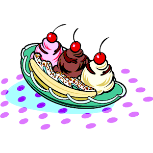 Banana Split Clip Art - ClipArt Best