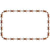 Barb Wire Border - ClipArt Best
