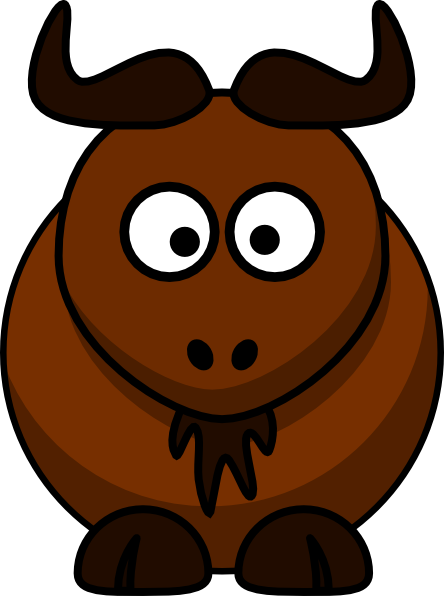 Bison clip art - vector clip art online, royalty free & public domain
