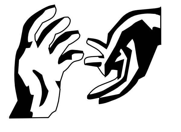 Helping Hands Clip Art