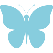 ClipArt and Tutorials: Butterfly Silhouette Clipart