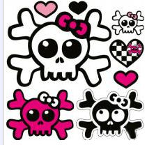 PINK AND BLACK WALL DECOR