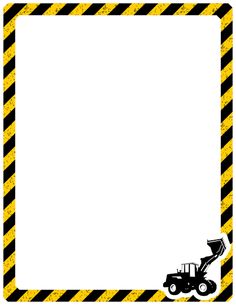 Construction border clip art