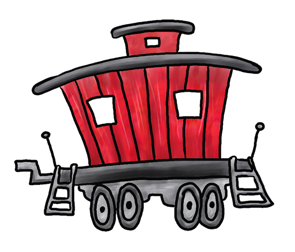 Best Caboose Clipart #14431 - Clipartion.com