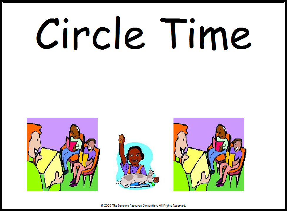 Circle Time Clip Art - Free Clipart Images