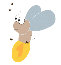 Cute Firefly Clipart