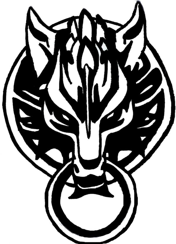 Cloud's Wolf Emblem by MyEndOfHeartache on DeviantArt