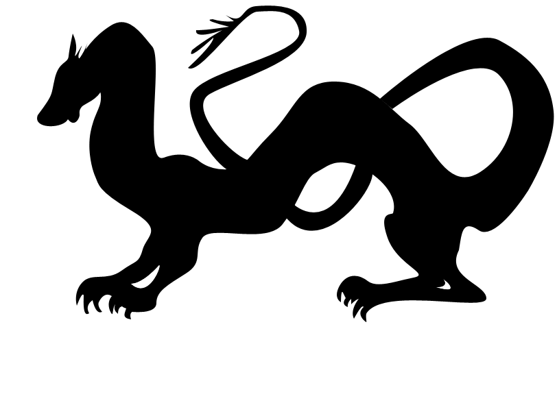 Silhouette Dragon - ClipArt Best