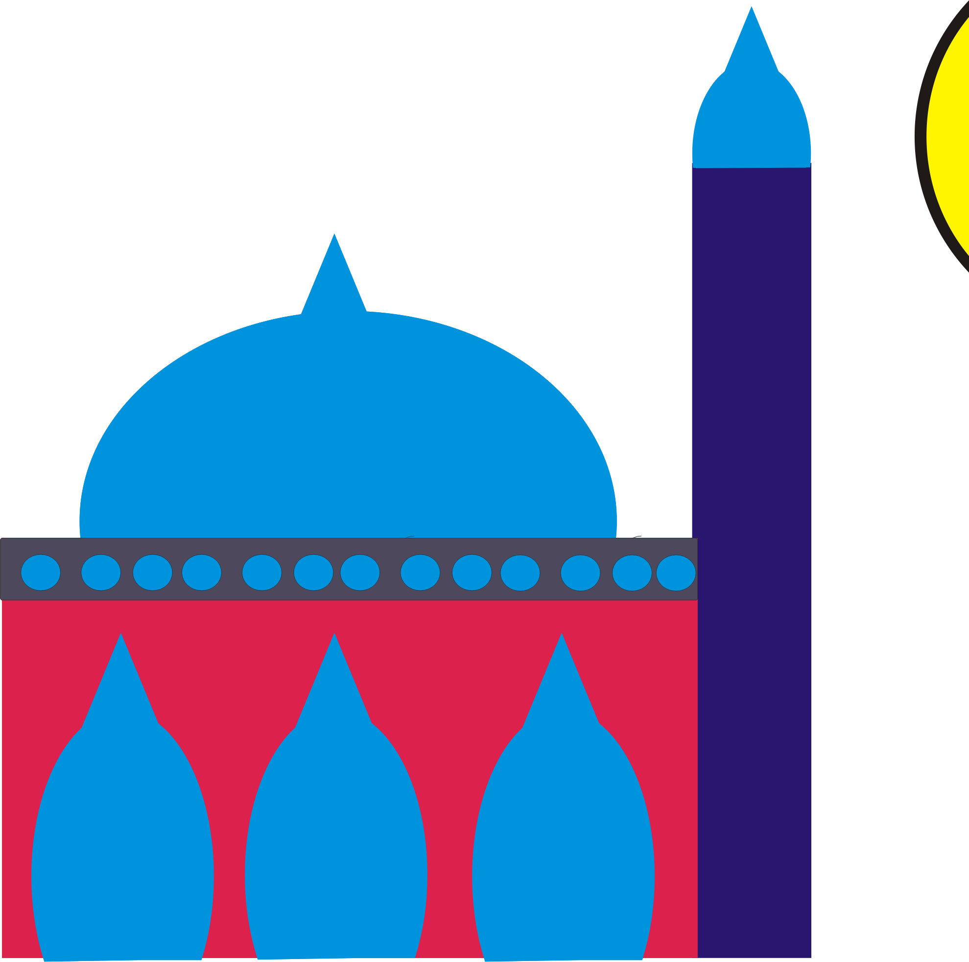 Clipart - masjid