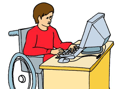 Person Using A Computer - ClipArt Best