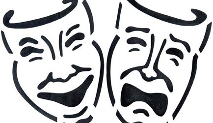 How To Draw Drama Masks