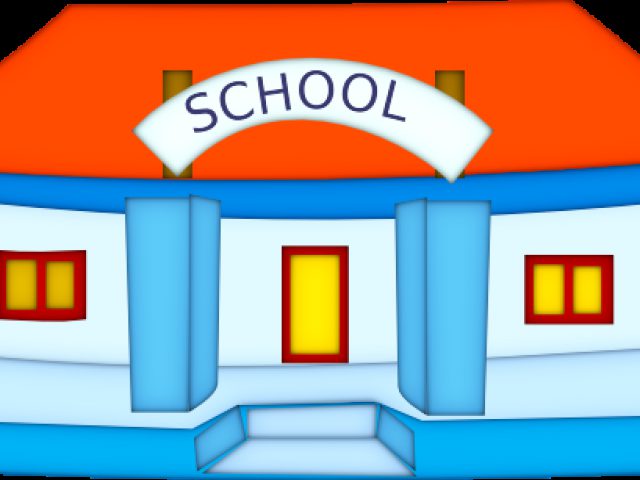 school animated clip art school building hi | School Clip Art