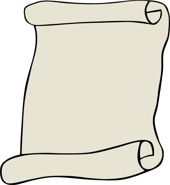 Parchment paper clipart free
