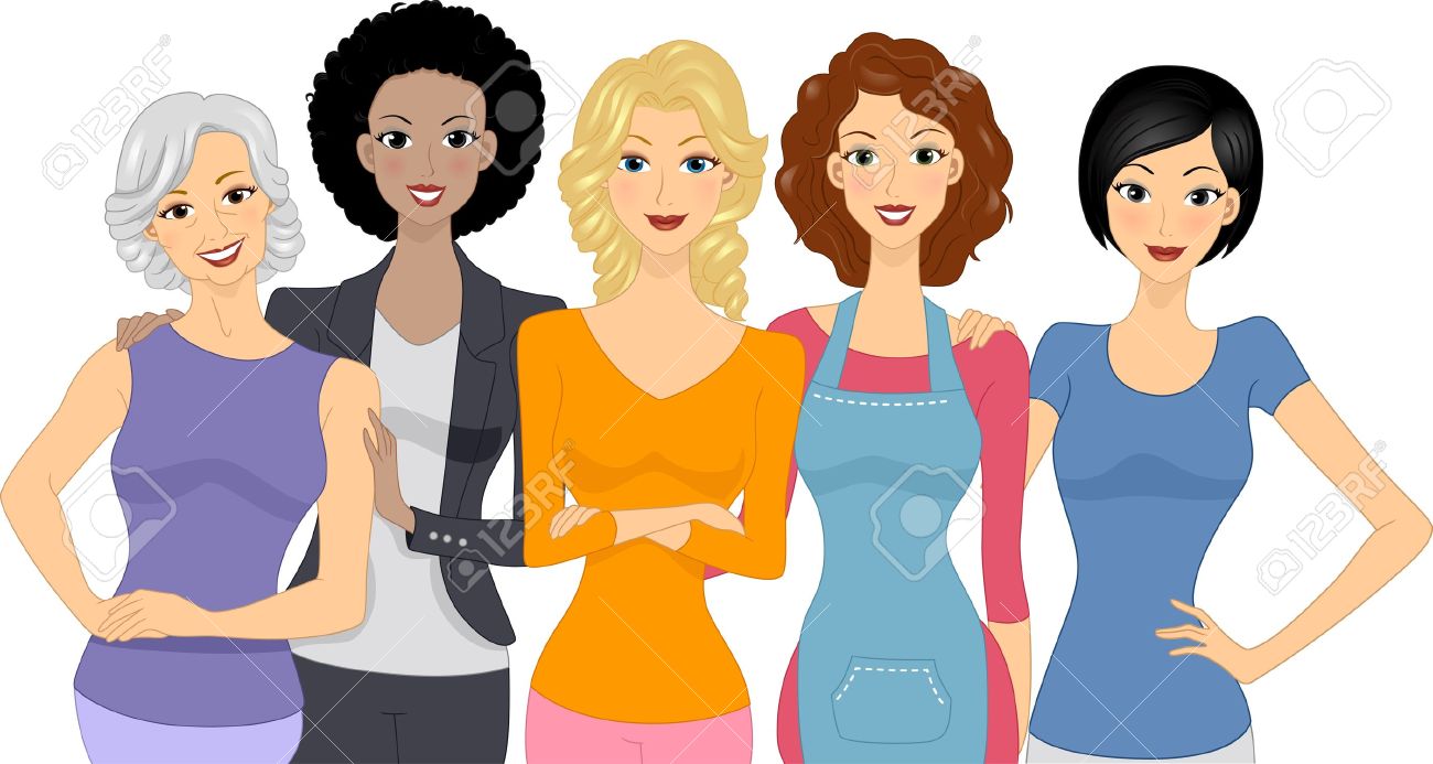 Baptist women day clipart