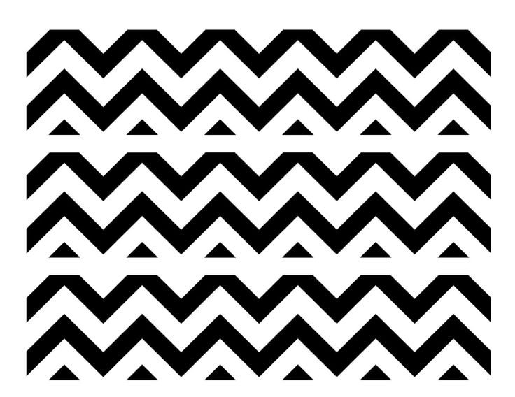 Chevron Print Purple White Edible Cake Border Decoration Set of 3 ...