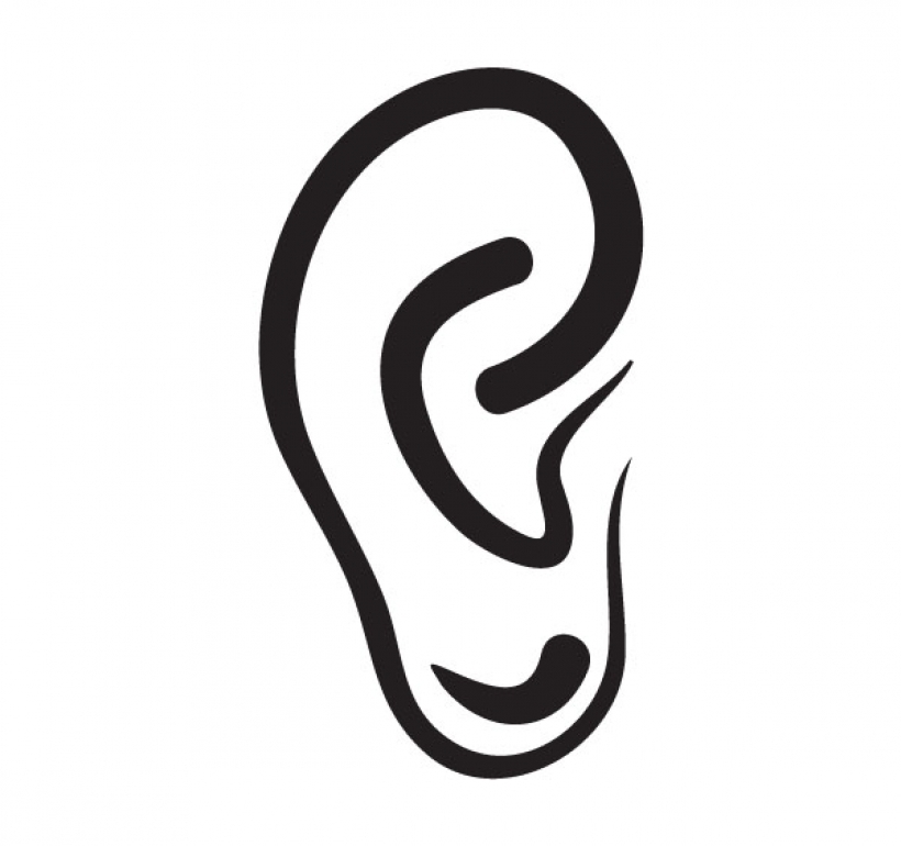Right ear clipart