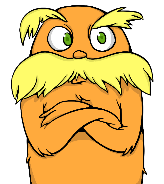 The Lorax by Beeblez on DeviantArt