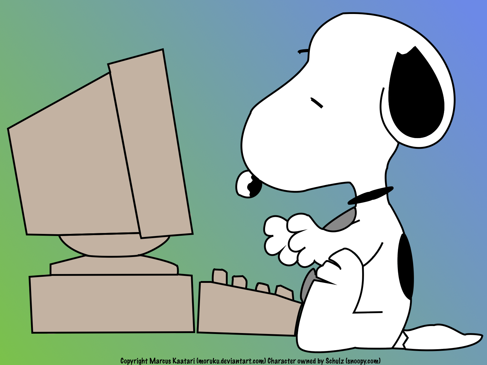 Snoopy Spring Clipart