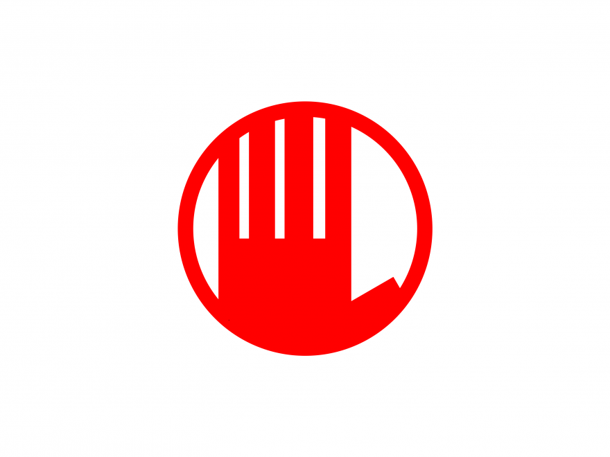 Hand Stop Signal before protection Circle of Human Rights | The ...
