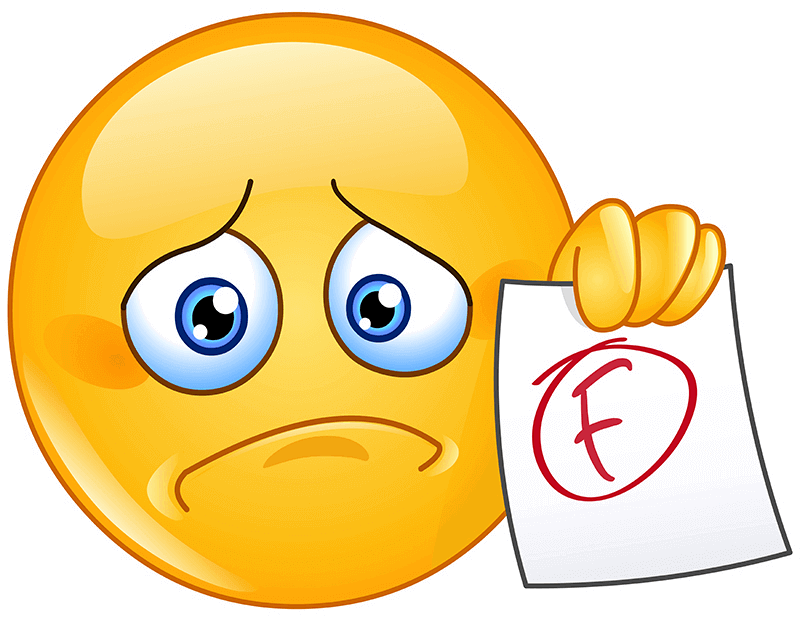 Bad Grade - Facebook Symbols and Chat Emoticons