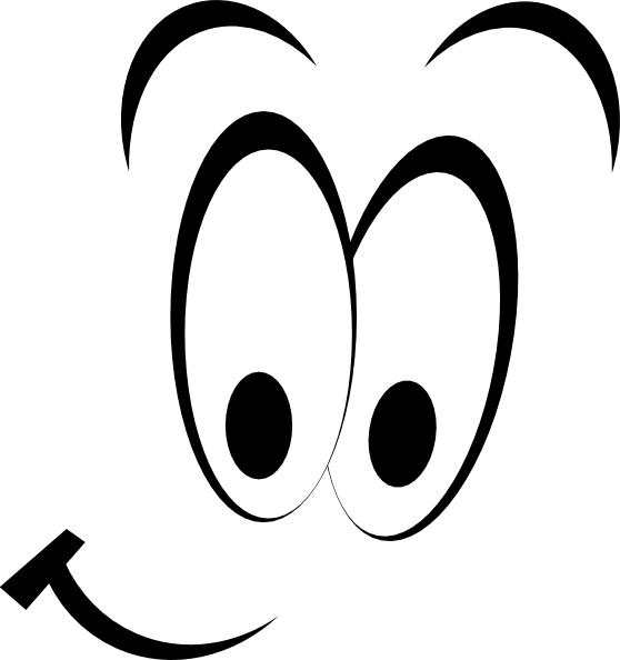 Smiley Eyes Clip Art - vector clip art online ...