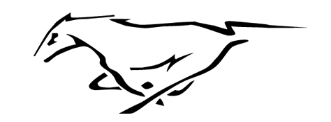 Ford Mustang Logo Vector