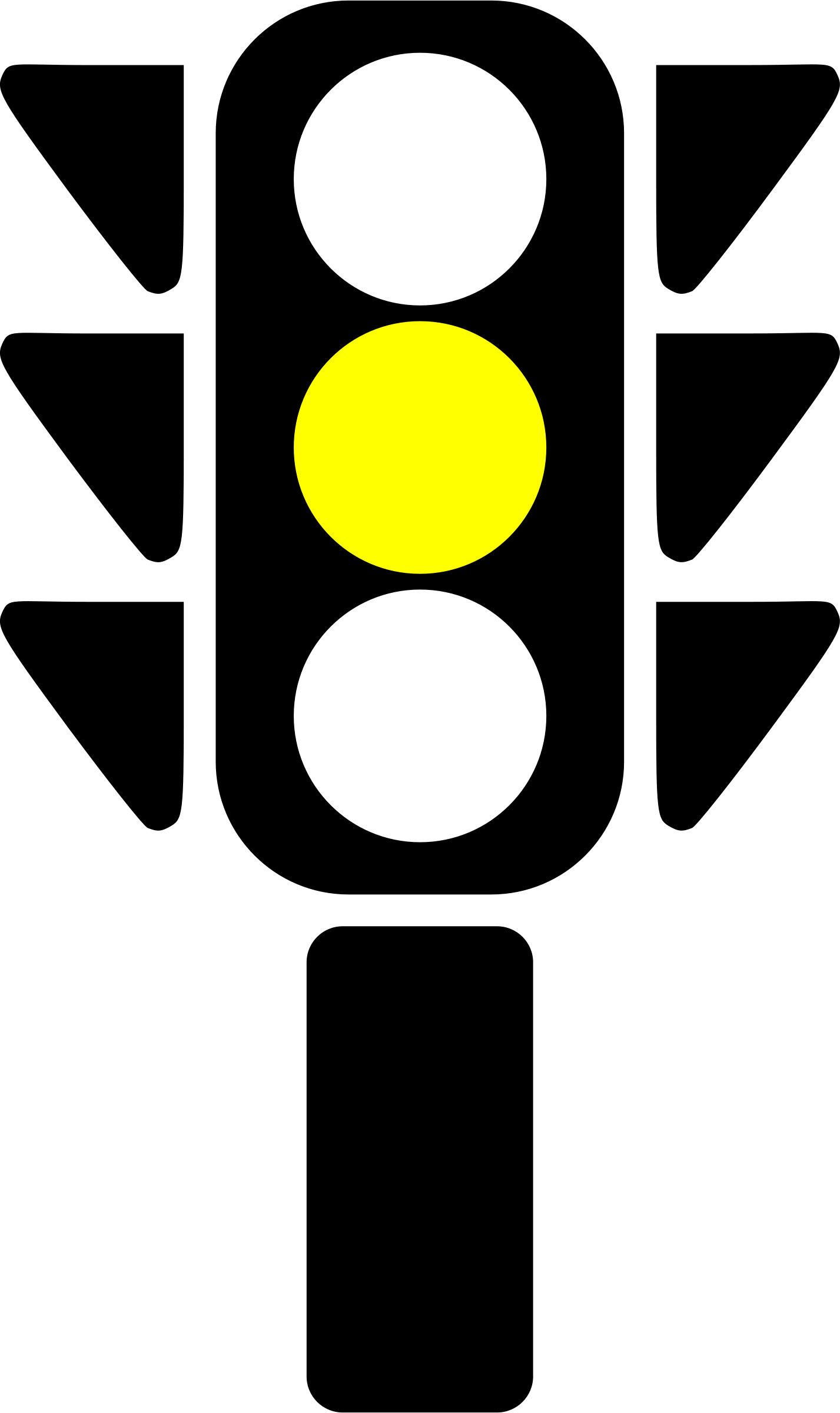 Traffic Yellow Light - ClipArt Best
