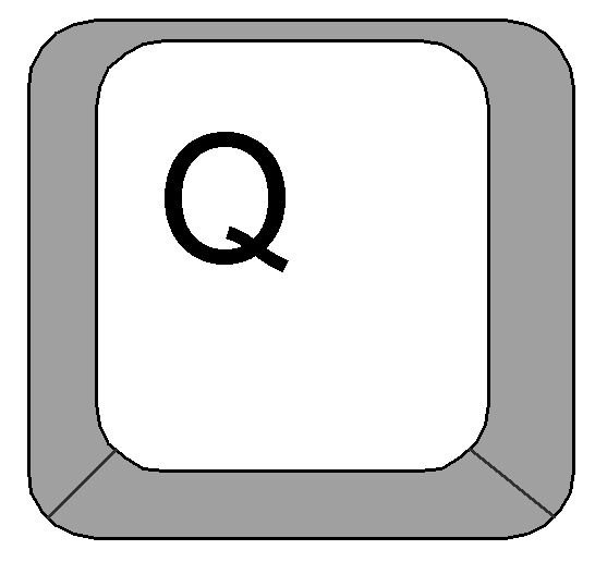 Keyboard key clip art