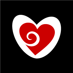 Red Heart Black Background - ClipArt Best