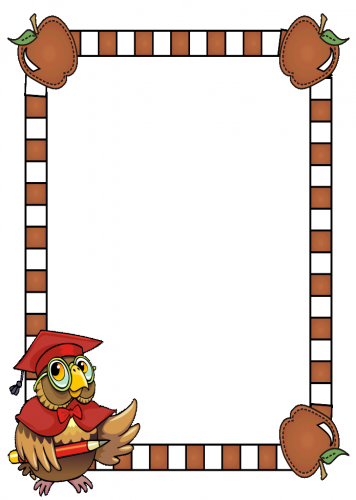 Back To School Border Clipart