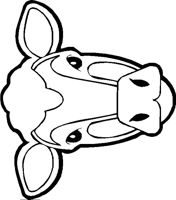 Kids-n-fun.com | 19 coloring pages of Cows
