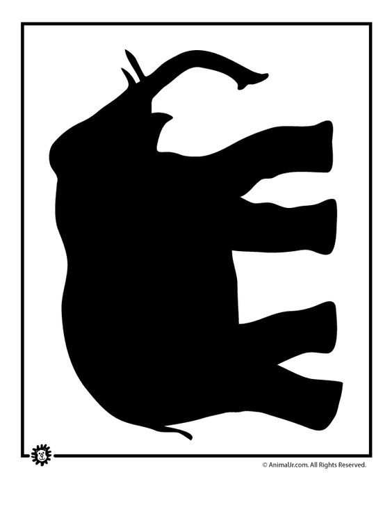 Animals, Elephant template and Activities