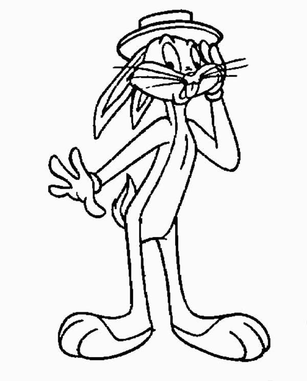Looney Tunes Coloring Pages Famous Bug Bunny | Bulk Color