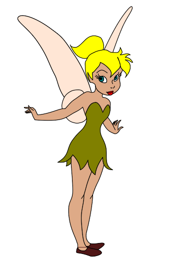 Drawing a Fairy with Wings – Tinkerbell | Steve's Software Trek
