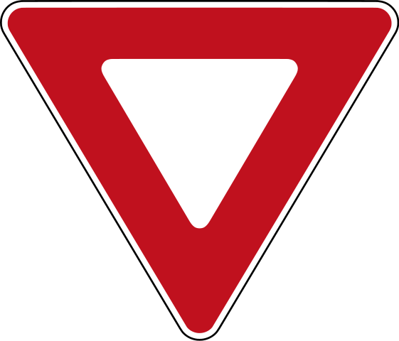 Picture Of A Yield Sign - ClipArt Best