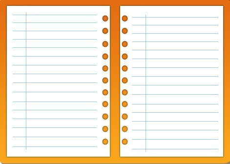 Photoshop website template stock photo notepad in photoshop ...