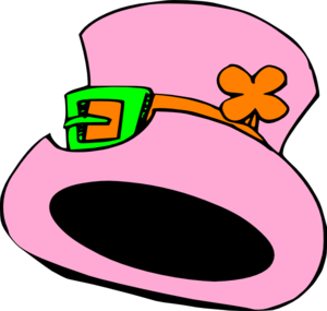 Pink Hat clip art - vector clip art online, royalty free & public ...