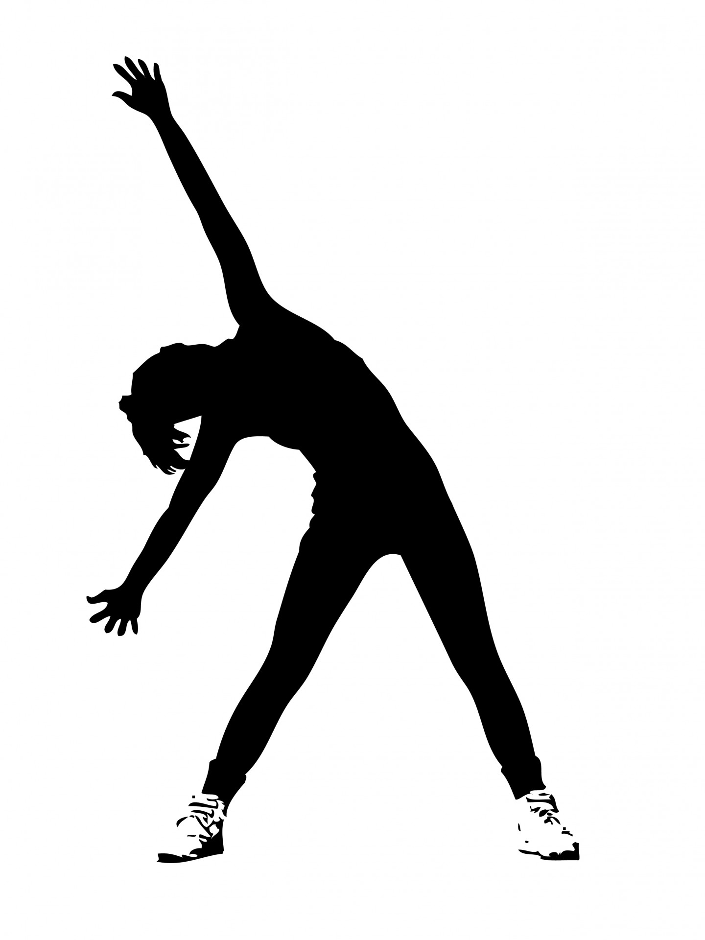 Kids Exercising Clip Art