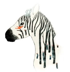 Zebra Graphics, Zebra Page Graphics, Zebra Flashing Graphics