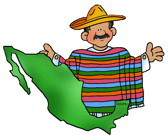 Free Mexico Clip Art by Phillip Martin, Mexico
