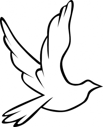 Bird Outline Clip Art