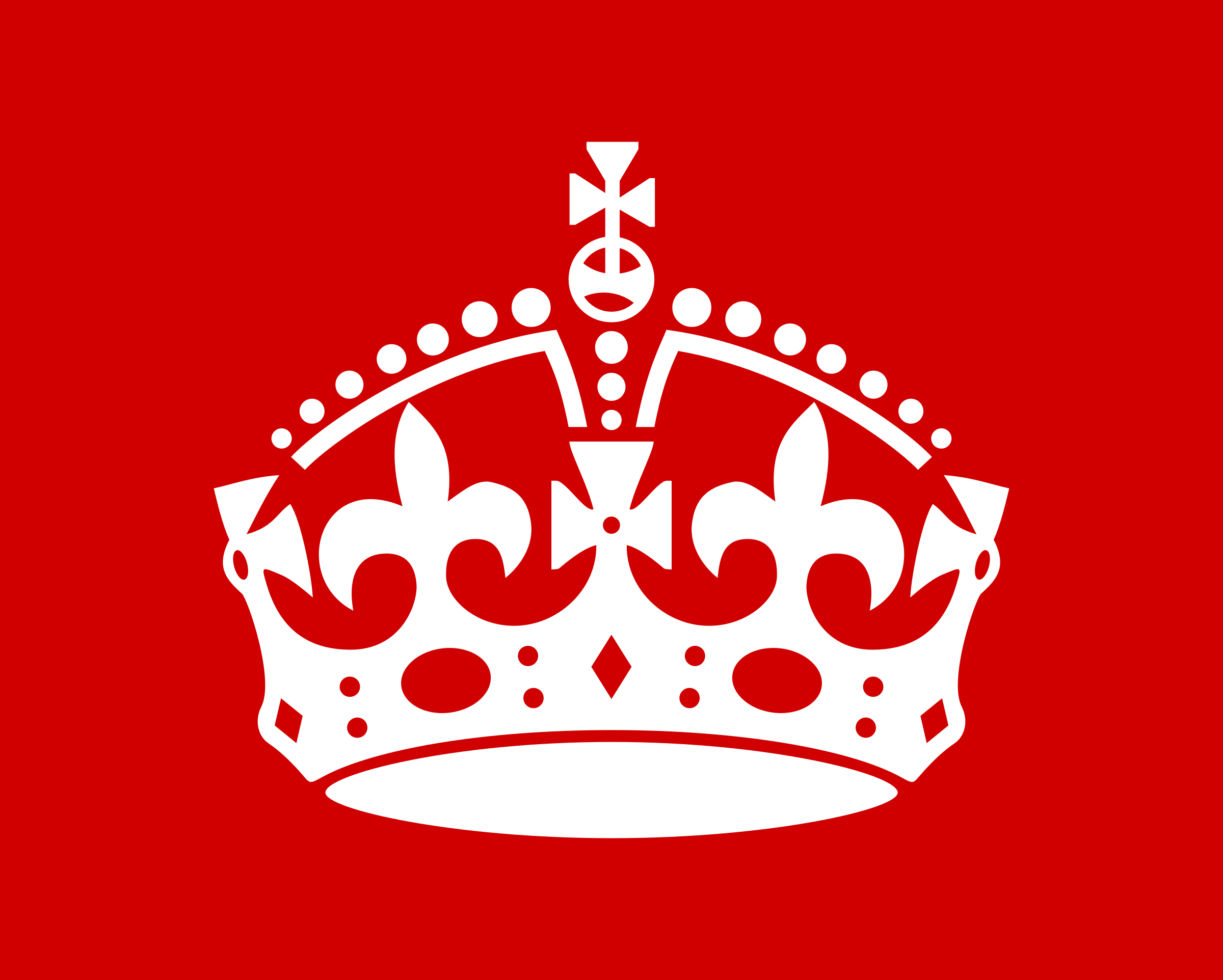 Keep calm crown